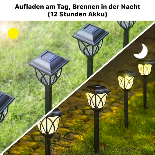 2+2 Gratuit | Lampe De Jardin À Énergie Solaire