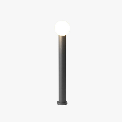 Pena Lampe d'Extérieur LED au Design Moderne en Métal Noir pour Jardin