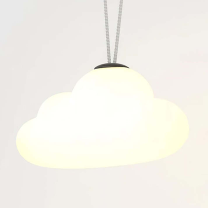 Suspension LED Minori Design Nuage Lait Blanc Métal/Acrylique Jardin