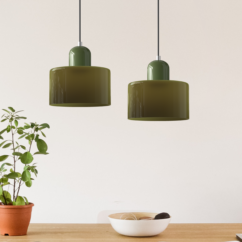 Bauhaus Creative Lampe Suspendue En Verre