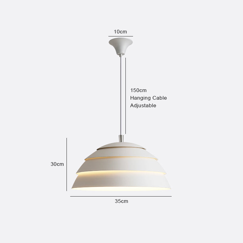 Dome Pot Led Lampe Suspendue