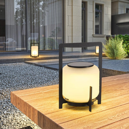 Lampe solaire de terrasse