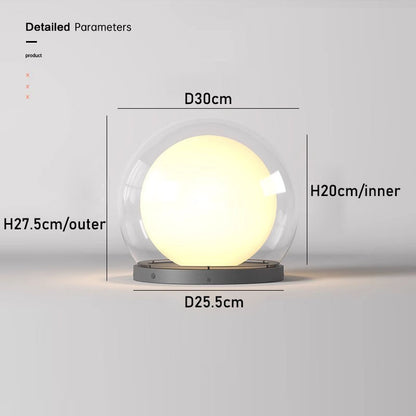 Lampe pilier solaire