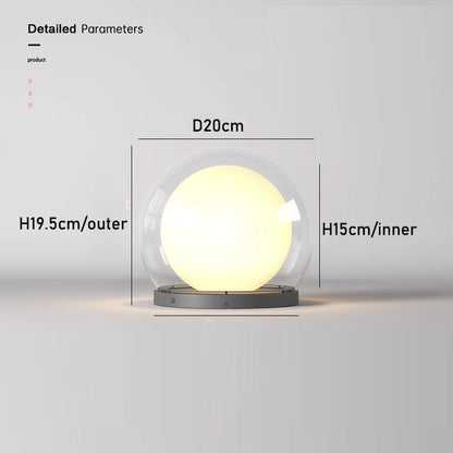 Lampe pilier solaire